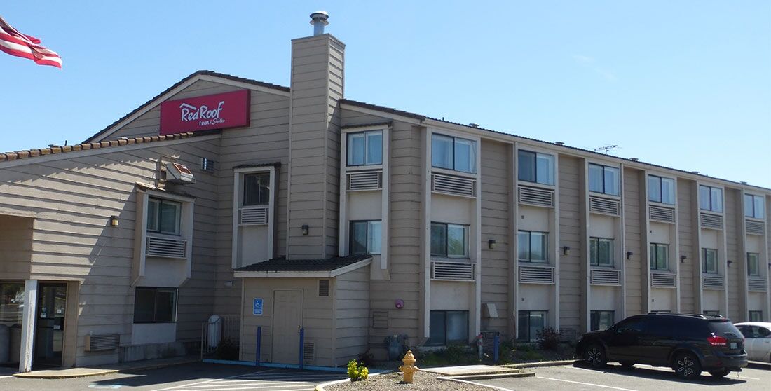 Motel Ramada By Wyndham Medford Airport North Exterior foto